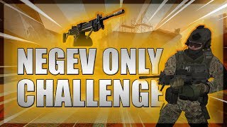 Proti LEMkám pouze s NEGEVEM :D | Negev Only Challenge | CS:GO| IX Gaming