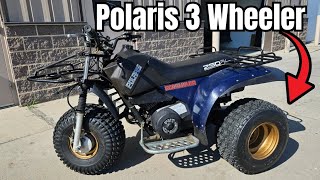 Super Rare 1986 Polaris Scrambler 250 3 Wheeler