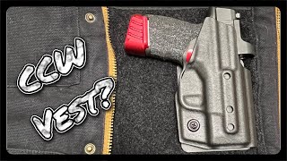 Legendary Whitetails CCW Vest W/ 945 Industries Holster