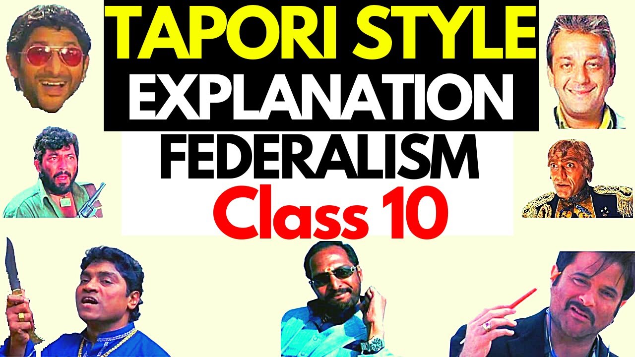 Federalism - class 10 civics chapter 2 | cbse boards with memeeducation