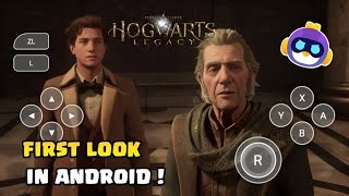 Hogwarts Legacy in Android😍 || Gameplay with Chikii Emulator🧙‍♀️