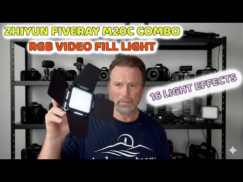 ZHIYUN M20C RGB Video Fill Light ~ Epic Power in a Tiny Package!
