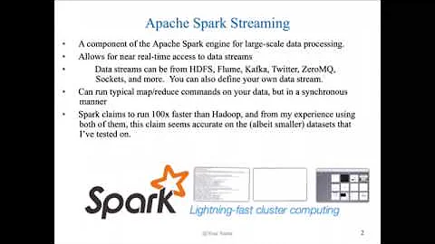 Spark Streaming w/ Kafka (Short Introduction)