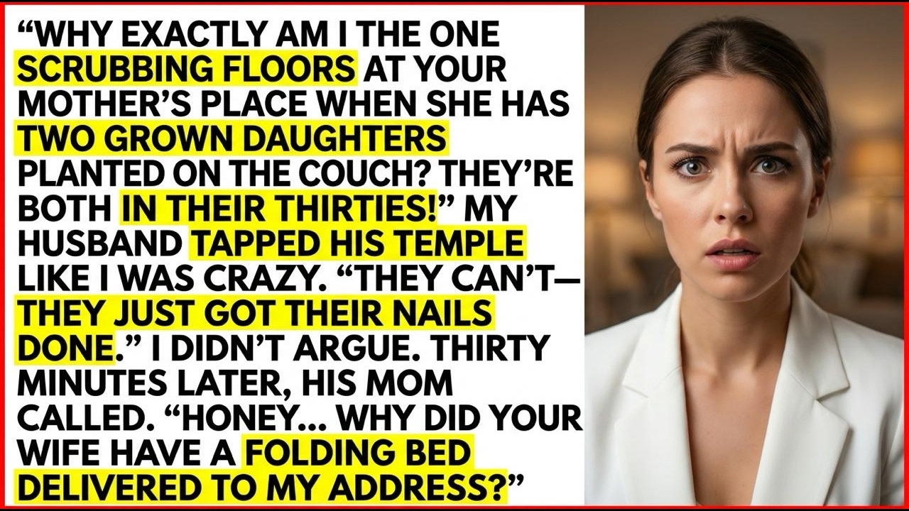 Why Should I Mop Your Mom’s Floor When Her Two Healthy Daughters Are Sitting on the Couch?