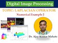 Module 1.4: Laplacian Operator L4 | Solved Numerical Example 2 | DIP  #like #subscribe