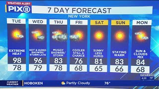 Heat engulfs NY, NJ with temps near 100 degrees