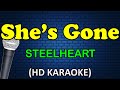 Shes gone  steelheart karaoke