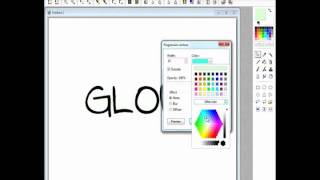 Photofiltre Tutorial #28: Glow Text