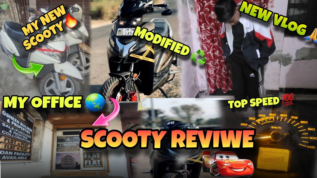My New Scooty 👀 Modified and New Office 💯Latest Vlog (21/12/2025)