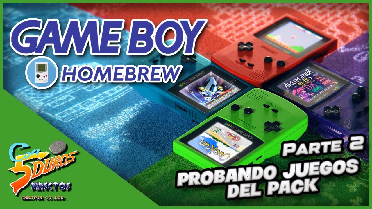 DIRECTO 103 - GAME BOY HOMEBREW - PROBANDO PACK LNS - PARTE 2