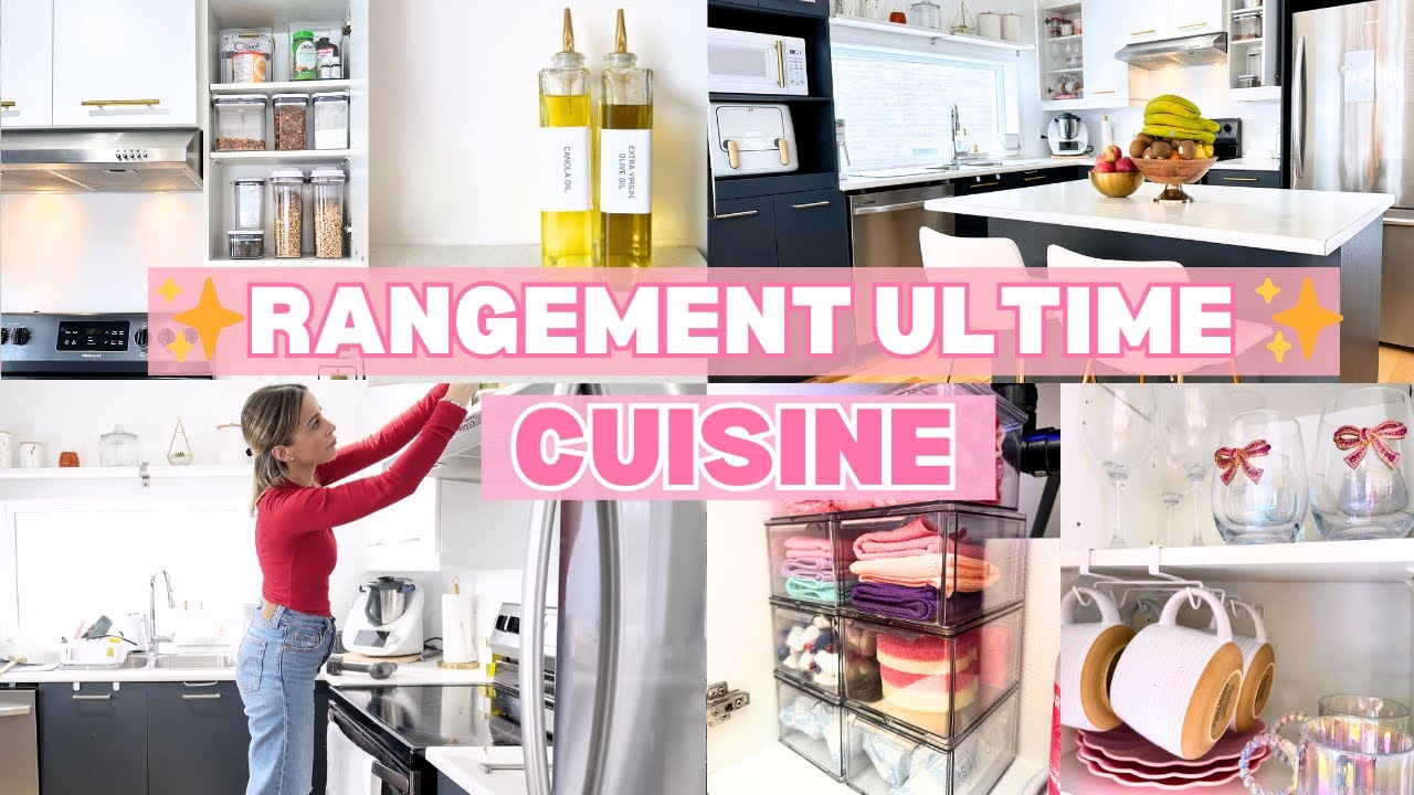 RANGEMENT ULTIME CUISINE ✨ & ORGANISATION AU MAX + DéCORATION