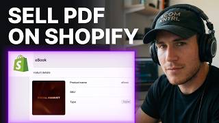 How To Sell PDF On Shopify (2026) | Digital Product Setup