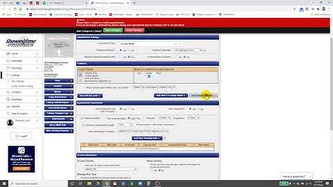 1310 Setup Showingtime for New Listing