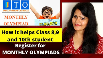 MONTHLY OLYMPIAD for kids (Class 1-10) | Why to REGISTER for MONTHLY olympiads