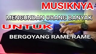 cek sound dangdut orgen tunggal musiknya untuk bergoyang rame rame