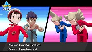 Pokémon Sword - Pokémon Trainer Shielbert & Pokémon Trainer Sordward