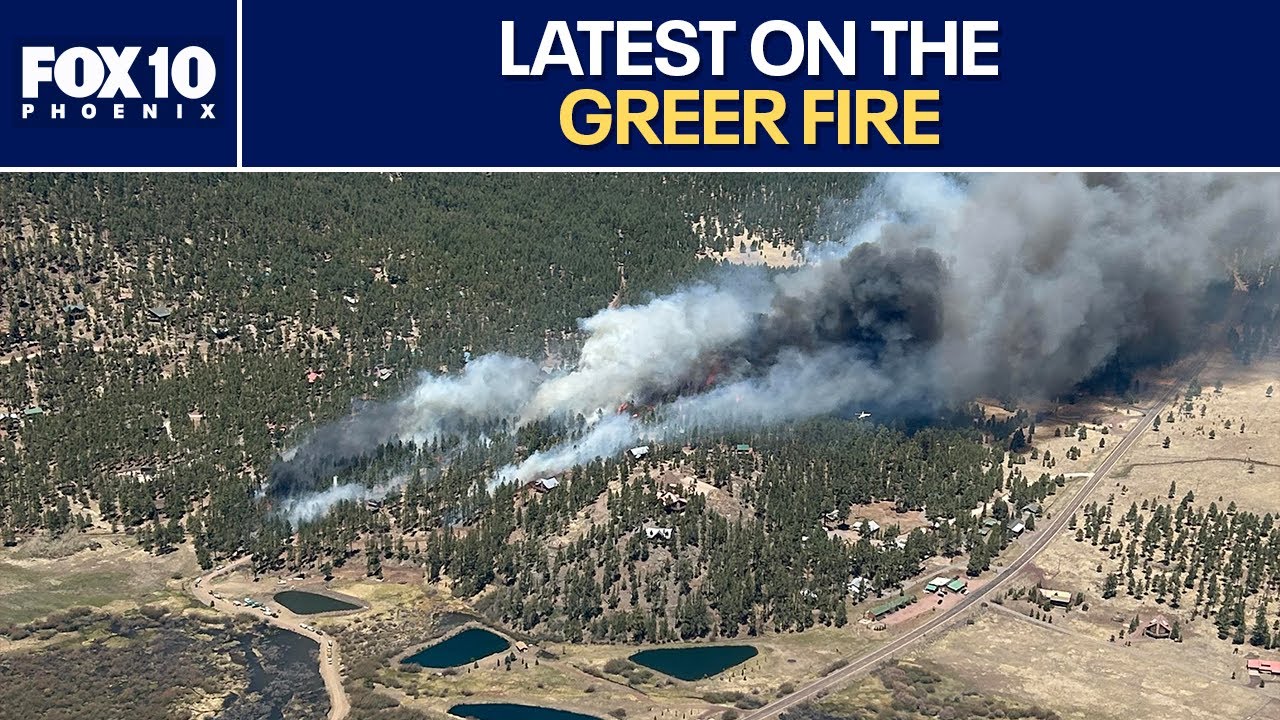 Update on the Greer Fire in eastern Arizona | FOX 10 Phoenix - YouTube