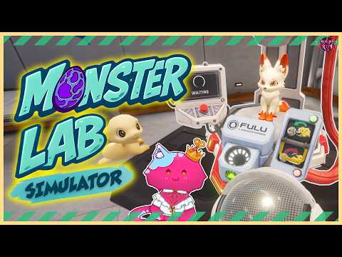 Creating Adorable Creatures For BATTLE! 💥 【Monster Lab Simulator】
