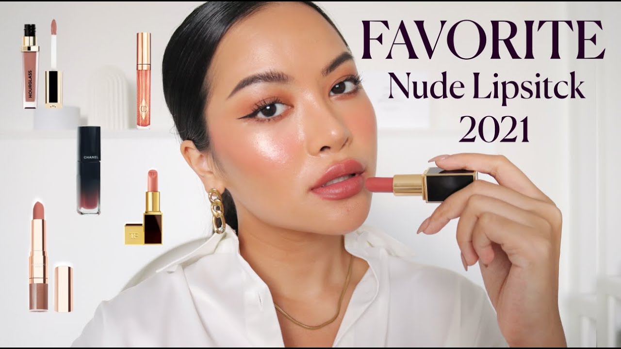 TOP5 NUDE LIPSTICK 2021 ลิปโทนนู้ด แท่งโปรด สวย แพง ไม่ป่วย (VVALENTINES)