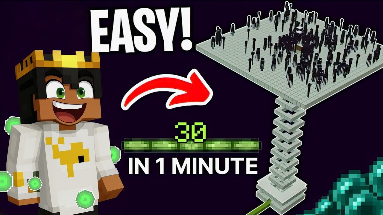 Xp Mender Mc BUILDING The ULTIMATE ENDER Xp FARM In MINECRAFT: INFINITE LEVELS ...