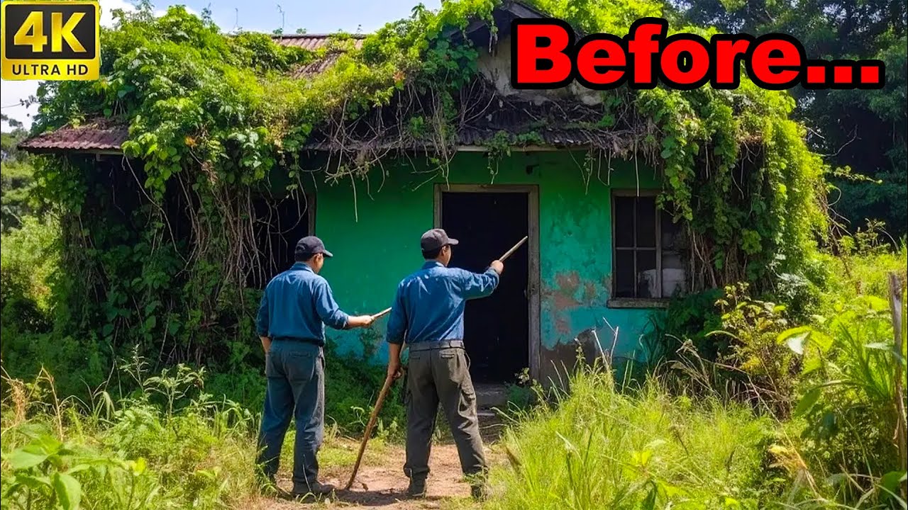 What’s Hiding Inside? 🏚️ Creepy Abandoned House Found in the Middle of Nowhere 😨