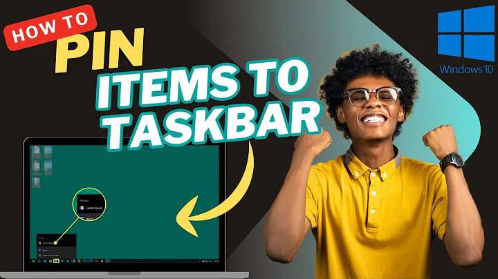 How To Pin Or Unpin Items To The Windows 10 Taskbar
