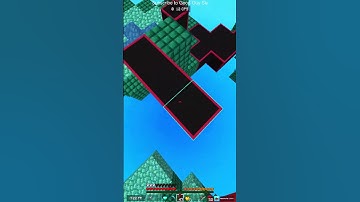 I LIVED THIS IN BRIDGE DUELS??? #bedwars #bridgeduels #hypixel #minecraft #shorts