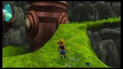 Jak and Daxter™: The Precursor Legacy -Precursor Basin on foot (PS4 Pro gameplay)