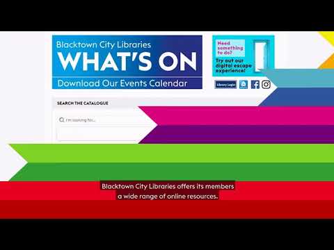 How to Access BorrowBox at Blacktown City Libraries