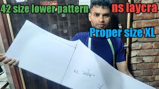 Famous Rediment lower 38,40,42 size pattern kaise banayae// Net Worth