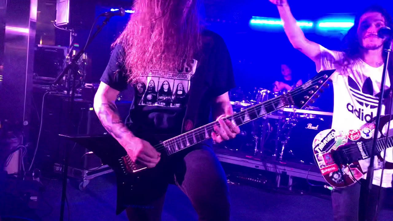 Solo from radio rock cruise in 2017 Lost Society
