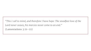 Solid Joys (January 20): The Battle to Remind // Devotional by John Piper