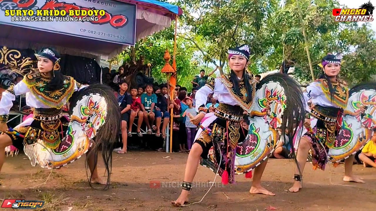 SENTEREWE KREASI A1🤩 Jaranan Putri Suryo Krido Budoyo Live Batangsaren Tulungagung