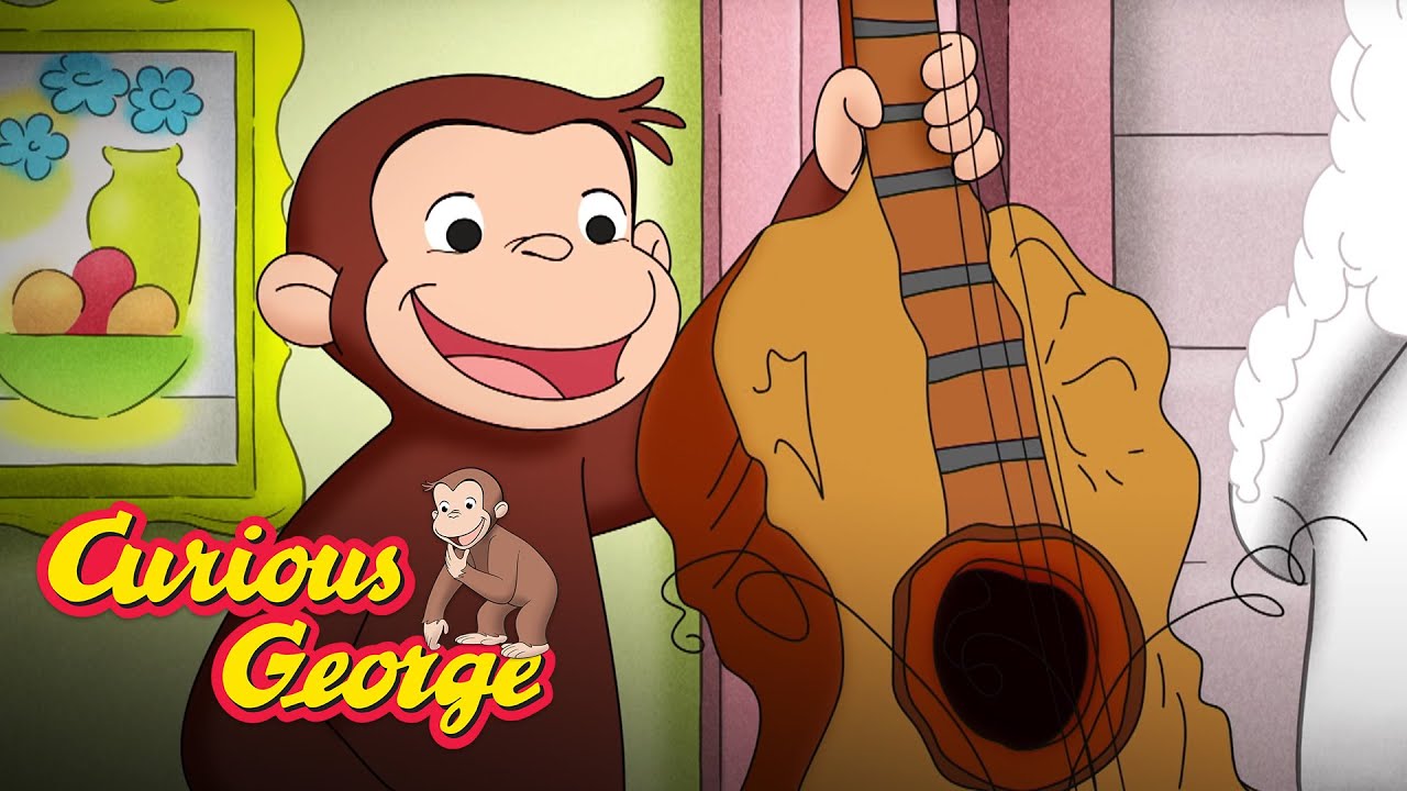 ⁣Curious George 🐵  George and the Guitar 🐵  Kids Cartoon 🐵  Kids Movies 🐵 Videos for Kids