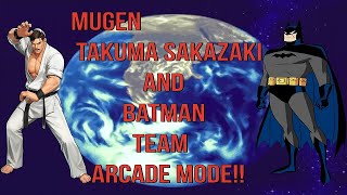 MUGEN Takuma Sakazaki (Pots) And Batman (Pots) Longplay!!