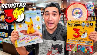 Las revistas LIMITADAS del 30 aniversario de Pokémon… y casi me quedo sin ellas