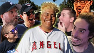 MOBO DYED HIS HAIR AND SURPRISED THE SOFTBALL CREW! | Kleschka Vlogs