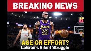 LeBron’s Biggest Problem Isn’t Age… It’s Effort
