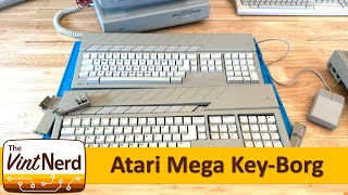 Celebrity Swapping Atari Mega ST Keyboard Internals Profile