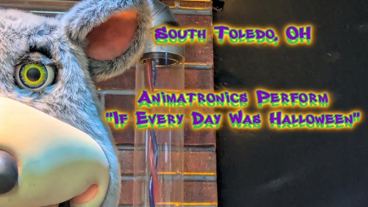 Chuck E. Cheese - South Toledo, OH 1-Stage Animatronics Perform 