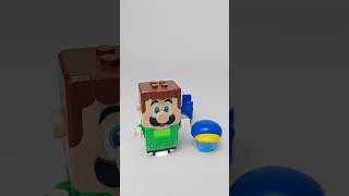 Lego Luigi penguin power up suits #supermario #mario #nintendo #supermariobros #shorts #lego