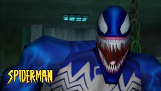 Venom, 2nd fight - Spider-Man : PS1 | Boss fight (Hard difficulty)