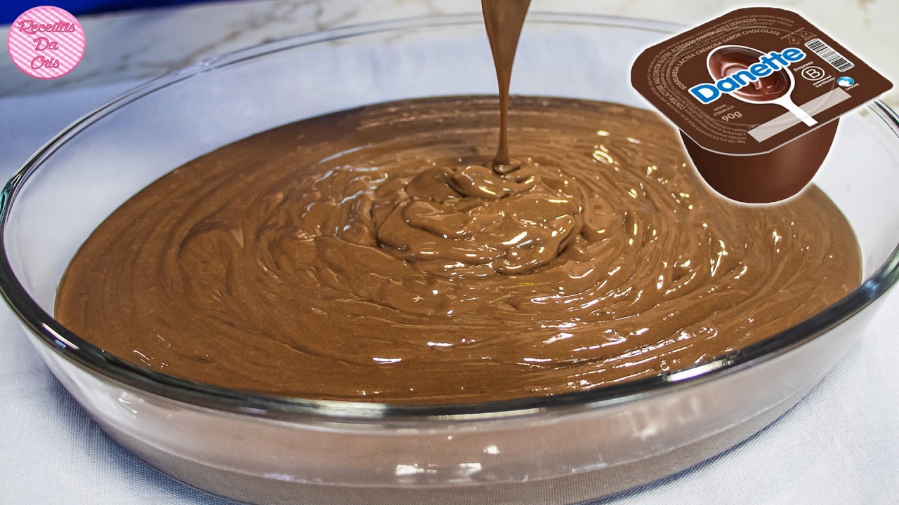 FAÇA DANETTE CASEIRO DE CHOCOLATE | RENDE MUITO É FÁCIL DE FAZER E FICA DELICIOSO!