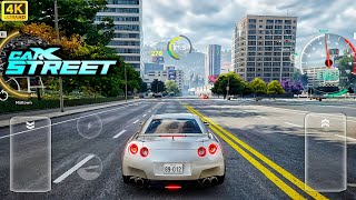 Finally Got FREE Nissan GTR R35 in CarX Street Mobile Max High Graphics Gameplay