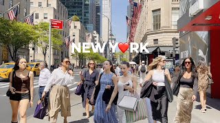 [4K]🇺🇸NYC Walk🗽Feels Like Summer in New York City 😎🌿Hot Spring Day in Midtown Manhattan | May 2026