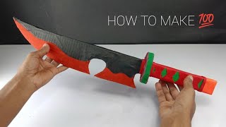 How to make TENGEN UZUI BLADES from Cardboard | Step-by-Step Tutorial