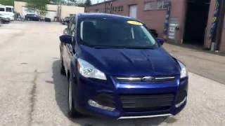 2014 ford escape eco boost backup camera blue TEST DRIVE TOUR NOT REVIEW