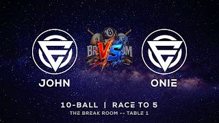 JOHN vs ONIE - THE BREAK ROOM - TABLE 1 | EvoSports