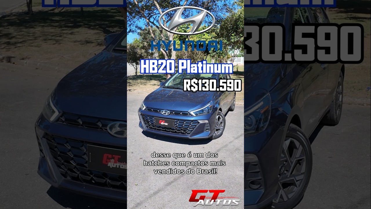 As coisas mais legais do Hyundai HB20 Platinum 1.0 Turbo 2026! 