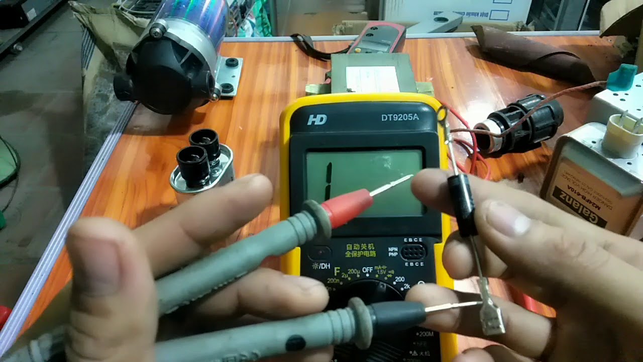 Hướng dẫn đo kiểm tra các linh kiện cơ bản trong lò vi... - youtube